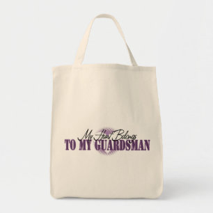 Tote Bag Mon coeur appartient à mon garde