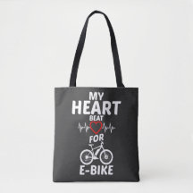 Mon coeur bat pour Ebike E Bike T-Shirt