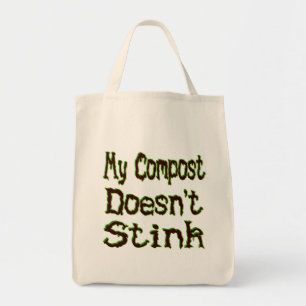 Tote Bag Mon Compost ne pue pas Funny Gardener