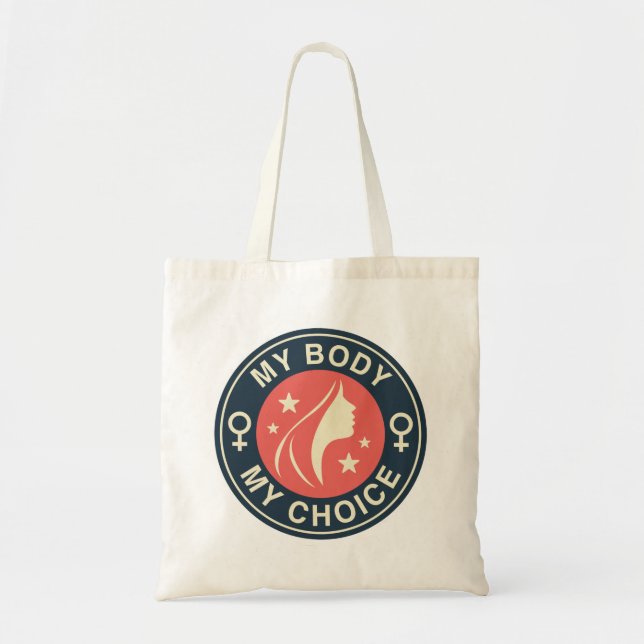 Tote Bag Mon corps Mon choix (Devant)