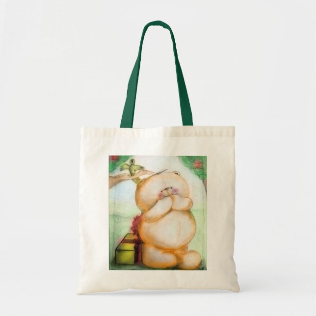 Tote Bag mon dessin - ours (Devant)