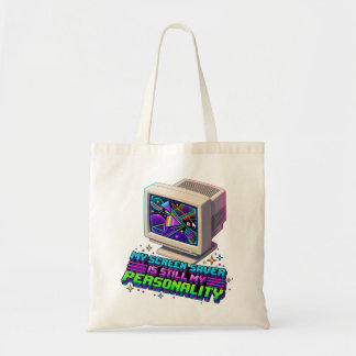 Tote Bag Mon Économiseur D'écran Était Ma Personnalité – Ré