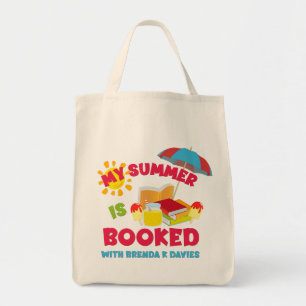 Tote Bag Mon été est réservé avec Brenda K Davies