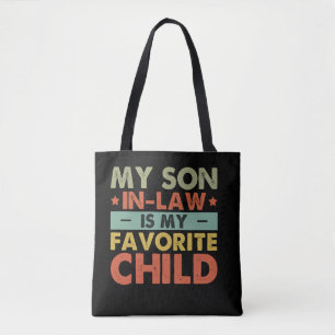 Tote Bag Mon Fils En Droit Est Ma Famille D'Enfants Préféré
