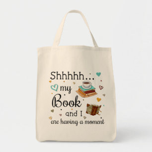Tote Bag Mon livre et moi avons un moment