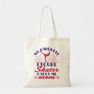 Tote Bag Mon patineur artistique préféré m'appelle maman