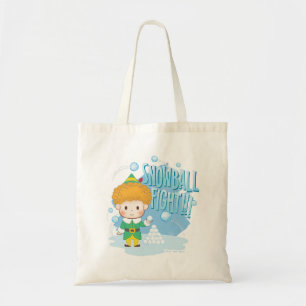 Tote Bag Mon pote, l'Elf Snowball combat !