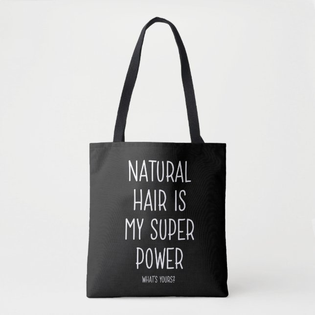 Tote Bag MON super pouvoir (Devant)