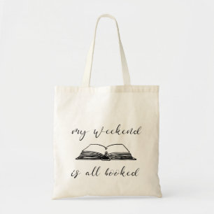 Tote Bag Mon week-end est complet