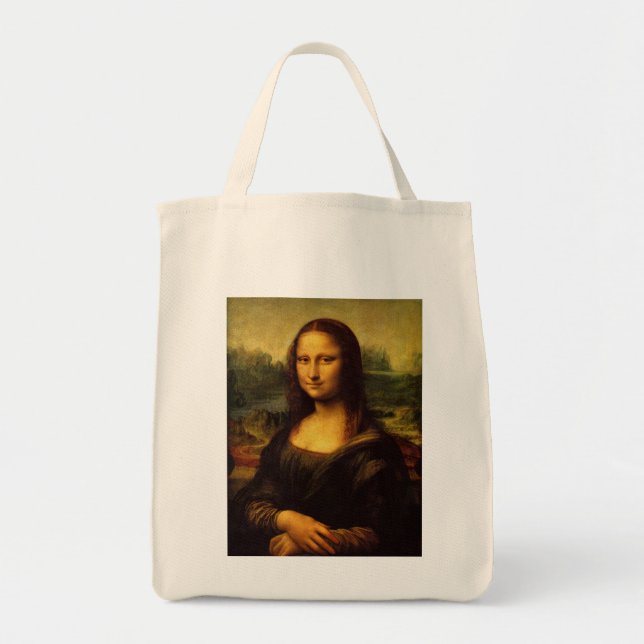 Tote Bag Mona Lisa by Leonardo Da Vinci (Devant)