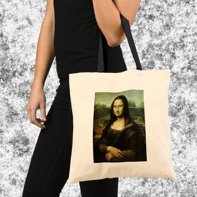 Tote Bag Mona Lisa de Léonard de Vinci, Art Renaissance (Créateur téléchargé)