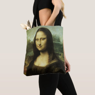 Tote Bag Mona Lisa de Léonard de Vinci, Art Renaissance