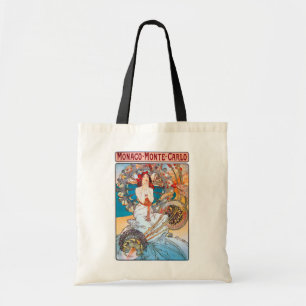 Tote Bag Monaco, Monte-Carlo, Mucha