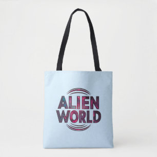 Tote Bag Monde alien