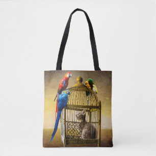 Tote Bag Monde de la cage dorée