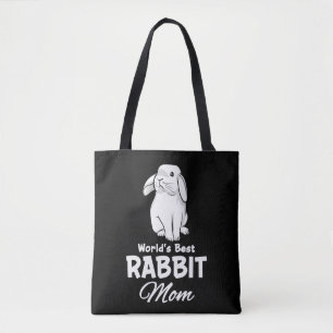 Tote Bag Monde meilleur lapin maman lapin mère lapin