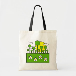 Tote Bag Monde vert