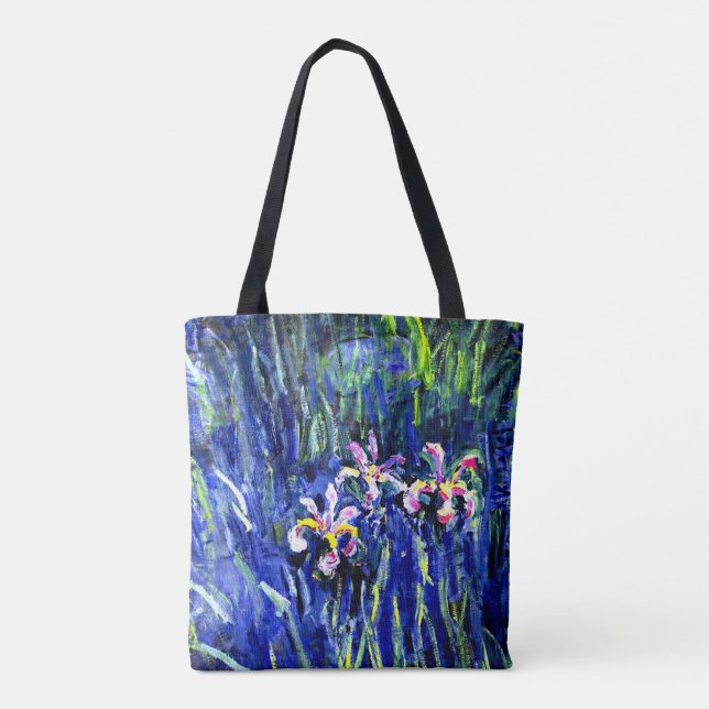 Tote Bag Monet - Irises (Dos)