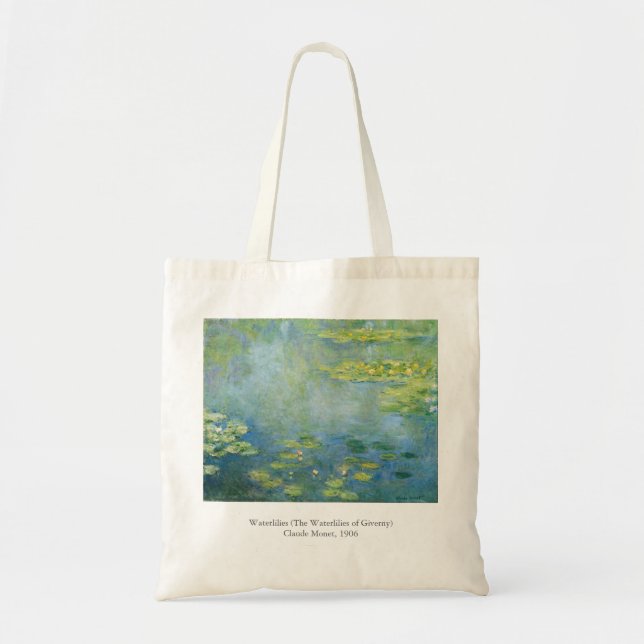 Tote Bag Monet Nénuphar 1906 (Devant)