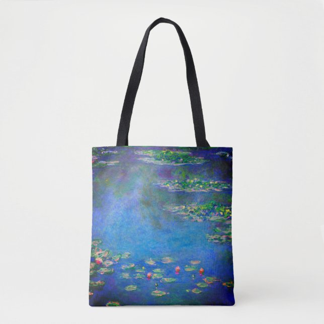 Tote Bag Monet Water Lilies 1906 (Devant)