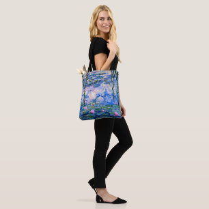 Tote Bag Monet : Water Lilies 1919, célèbre peinture