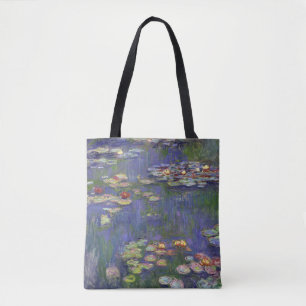 Tote Bag Monet Water Lilies Chef-d'oeuvre Peinture