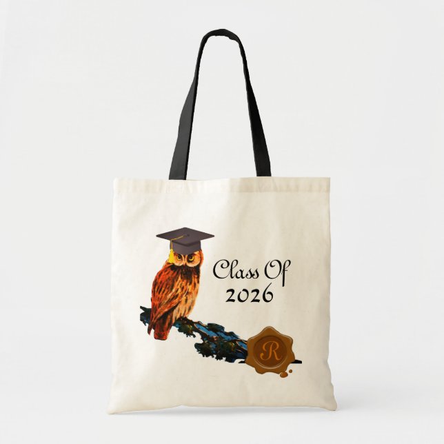 TOTE BAG MONOGRAMME DE LA PROPRIÉTÉ ET DU SCEAU DE CIRE BRO (Devant)