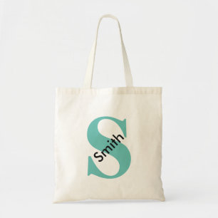 Tote Bag monogramme de nom Customisé personnalisé