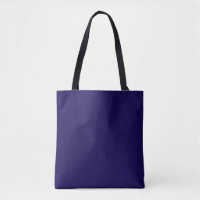Monogramme de Polka bleu marine Fourre-tout