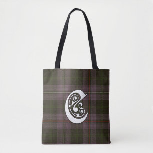 Tote Bag Monogramme de tartan de clan de Chapman