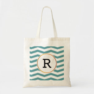 Tote Bag monogramme et chevron