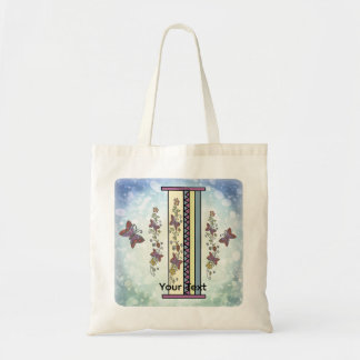 Tote Bag Monogramme floral I