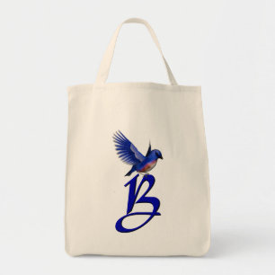 Tote Bag Monogramme initial B