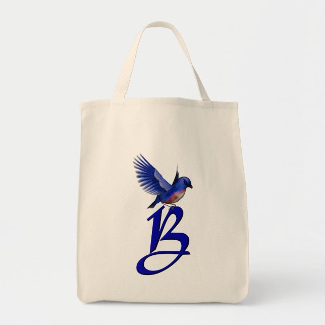 Tote Bag Monogramme initial B (Devant)