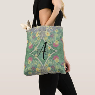Tote Bag Monogramme La Boca Symétrie Fleur sauvage