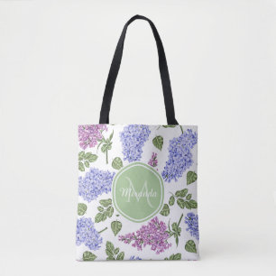 Tote Bag Monogramme Lilas Lavande