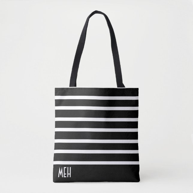 Tote Bag Monogramme mineure trié (Devant)