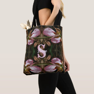 Tote Bag Monogramme personnalisé initial nom Dame Sandale F