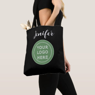 Tote Bag Monogramme personnalisé, minimaliste, élégant