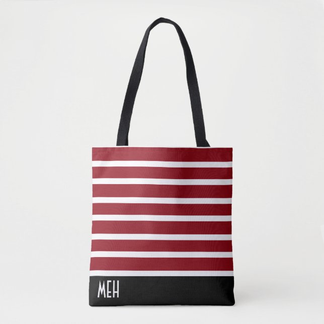 Tote Bag Monogramme RM trié (Devant)