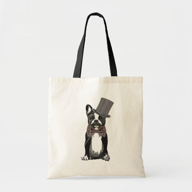 Tote Bag Monsieur Bulldog (Devant)