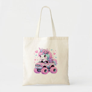 Tote Bag Monster Truck Unicorn Anniversaire Party Monster T