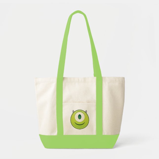 Tote Bag Monsters, Inc. | Mike Emoji (Devant)