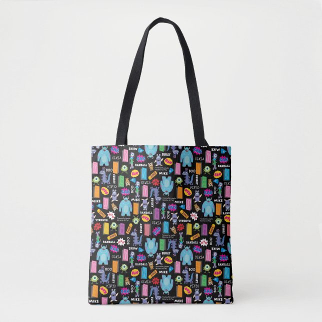 Tote Bag Monsters, Inc. | Motif de caractères (Devant)
