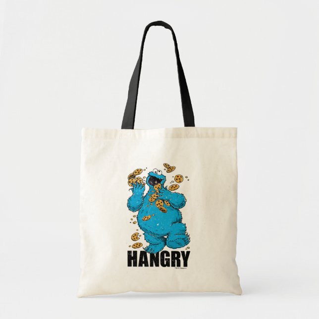 Tote Bag Monstre Cookies Rétro | (Devant)
