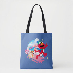 Tote Bag Monstre Elmo, Tango & Cookie Meilleur Noël