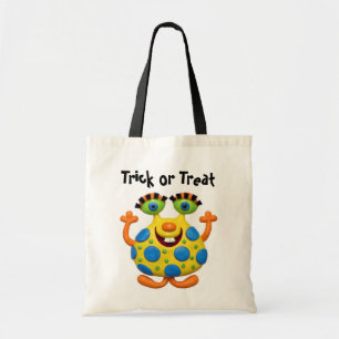 Tote Bag Monstre jaune repéré