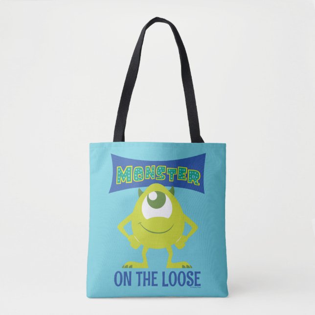 Tote Bag Monstre sur la poule (Devant)