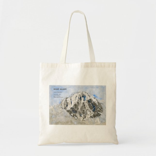 Tote Bag Mont Blanc (Devant)