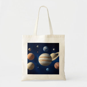 Tote Bag Montage d'un système solaire